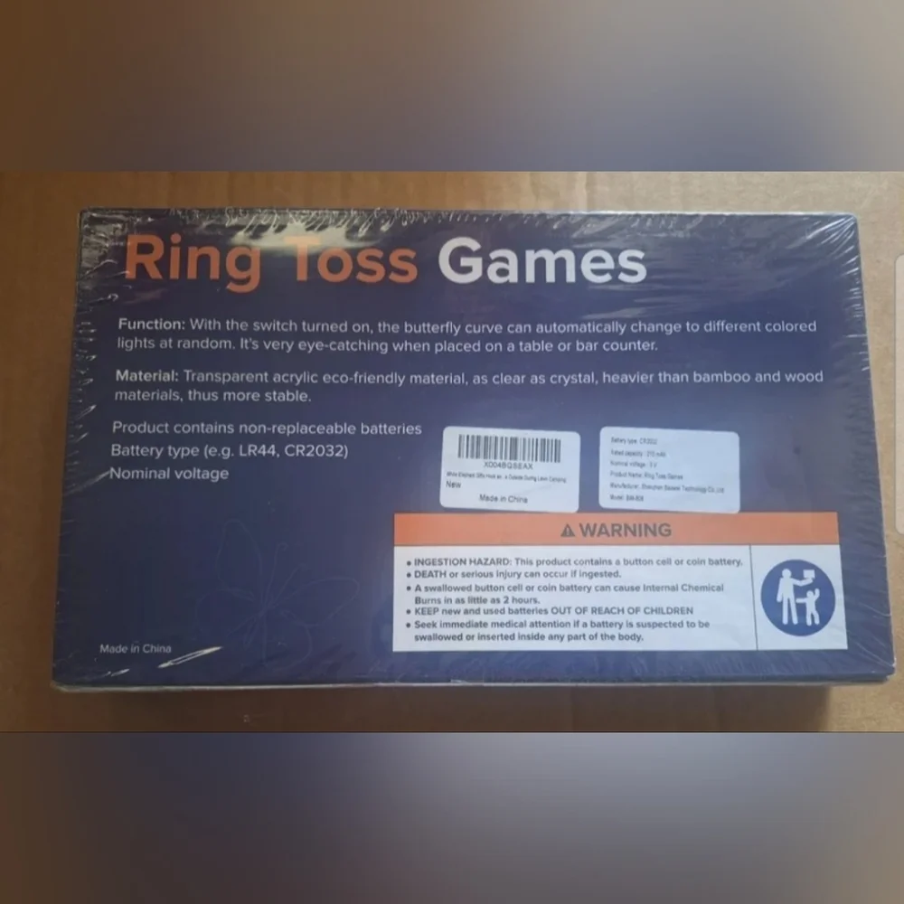 Hook and Ring Toss Battle Game Suitable for All Ages NEW